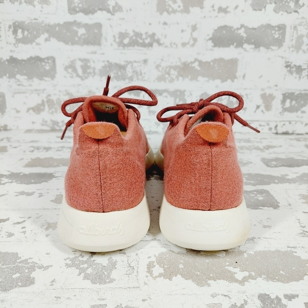 Allbirds Men's Wool Runners Sunkissed & Cream Sole Comfort Shoes H837 - Picture 3 of 9